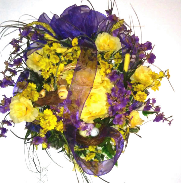 DECORATED Sympathy Wreath