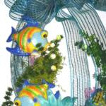 Under The Sea Wreath left side